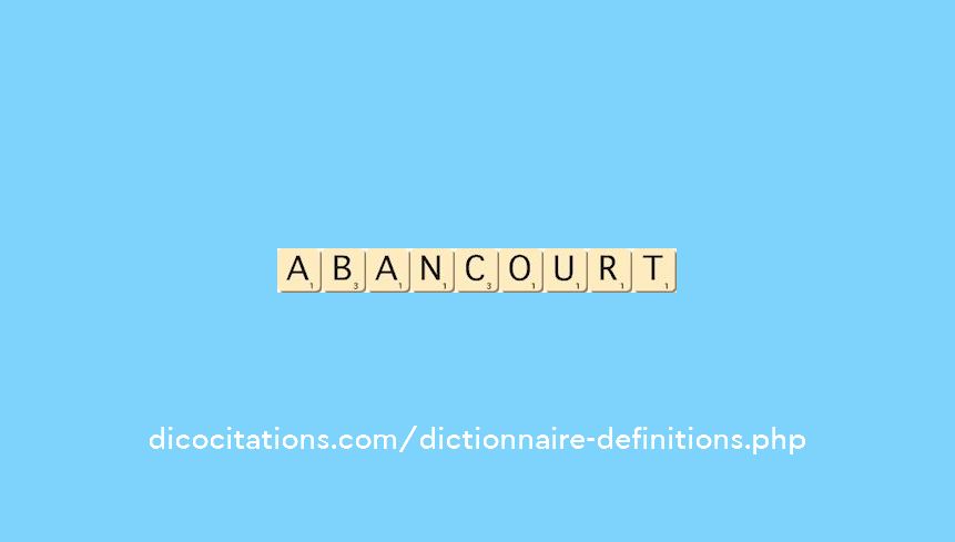 abancourt