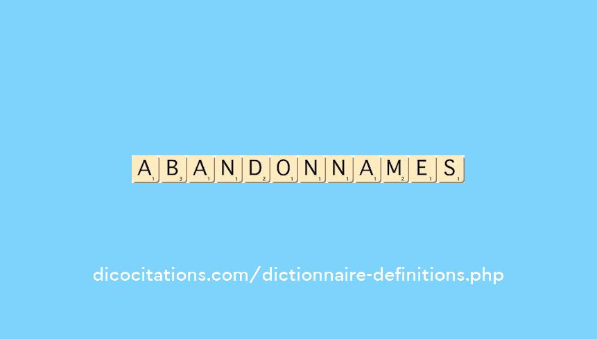 abandonnames abandonnames