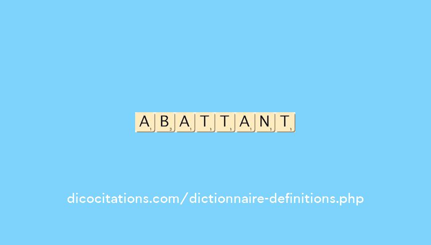 abattant