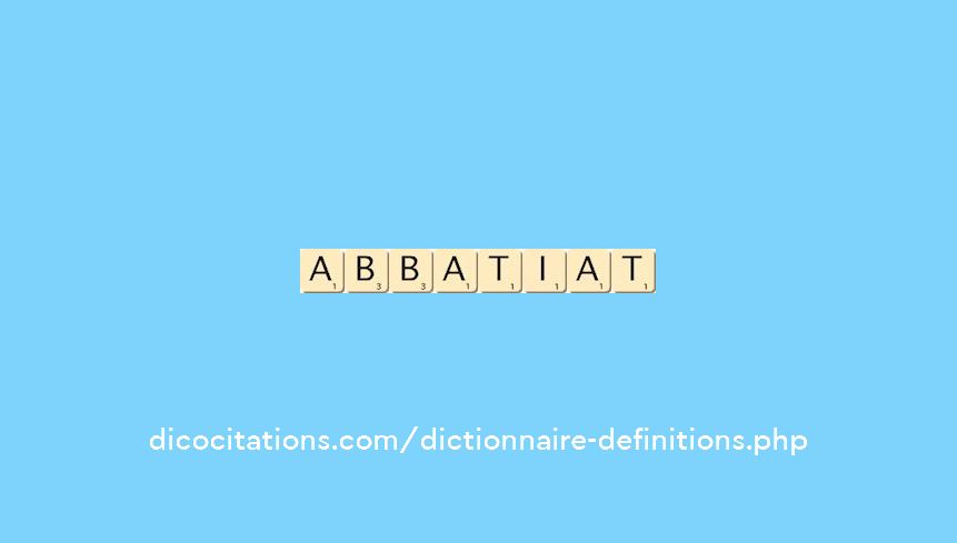 abbatiat