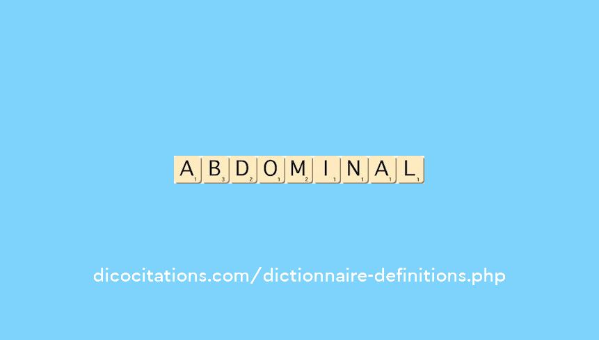 abdominal abdominal