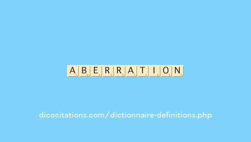 aberration