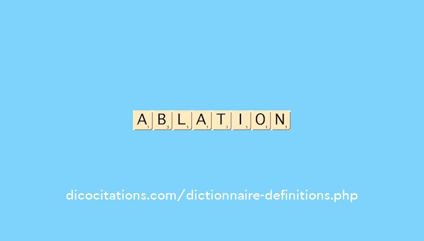 ablation
