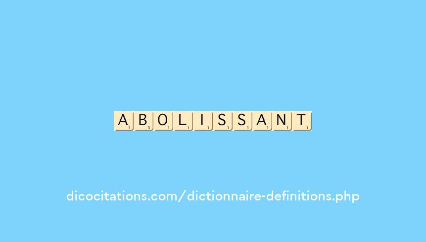 abolissant
