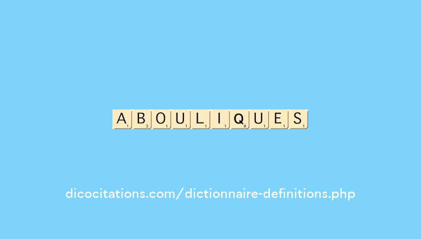 abouliques
