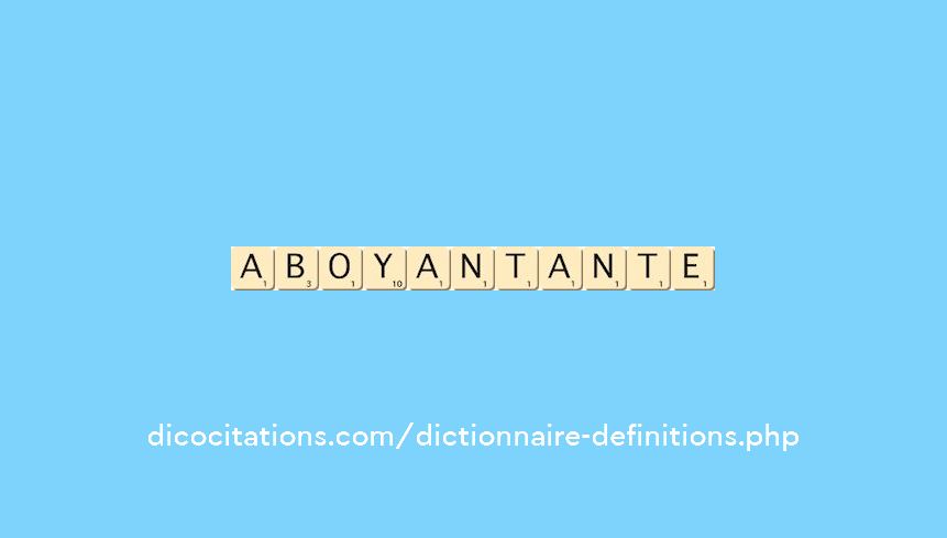 aboyant--ante