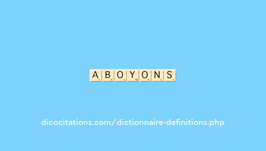 aboyons
