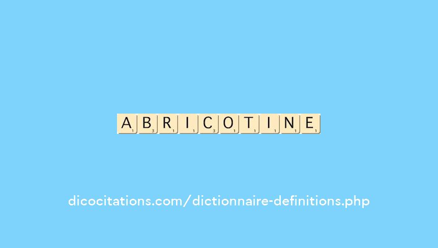 abricotine