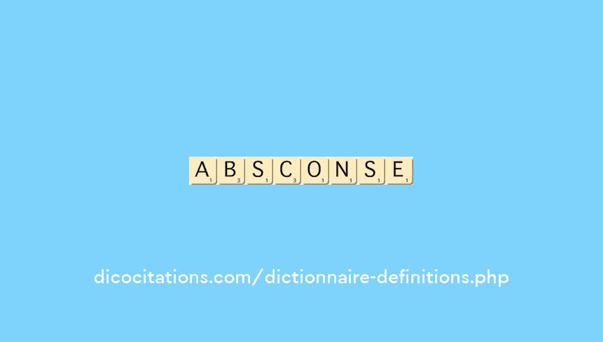 absconse