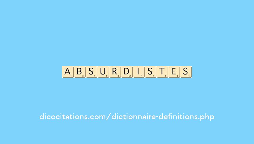 absurdistes absurdistes