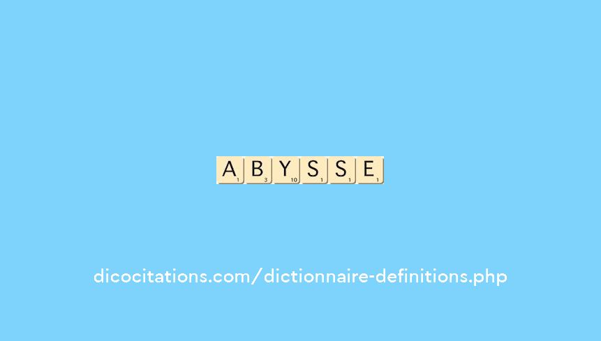 abysse