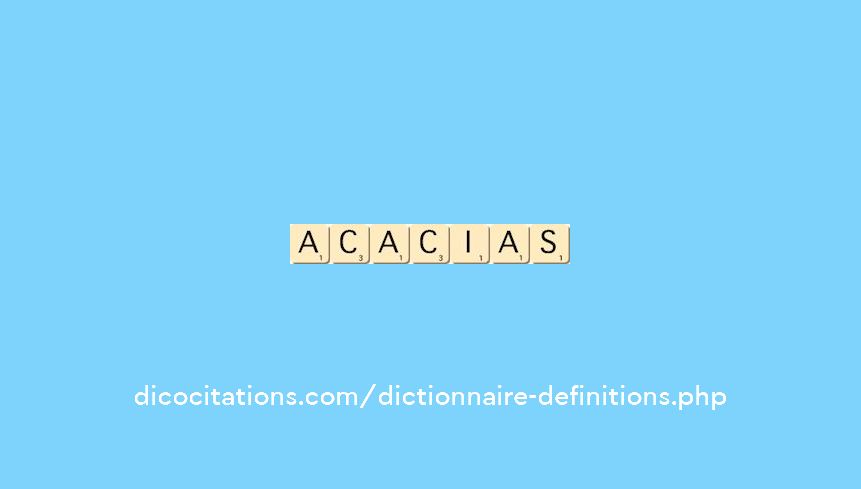 acacias