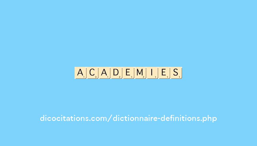 academies academies