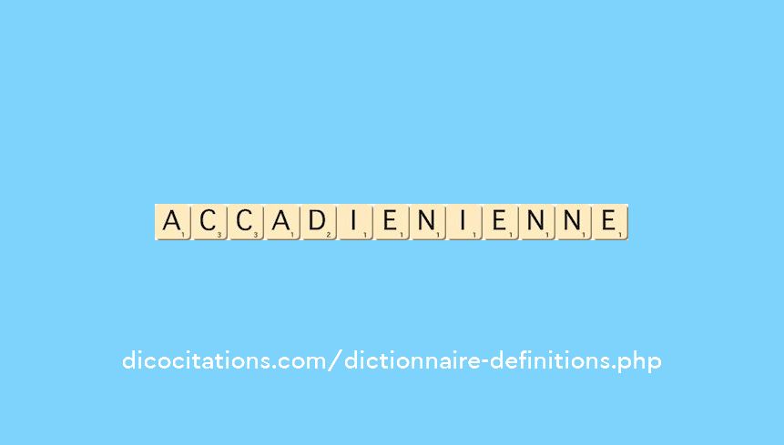 accadien--ienne