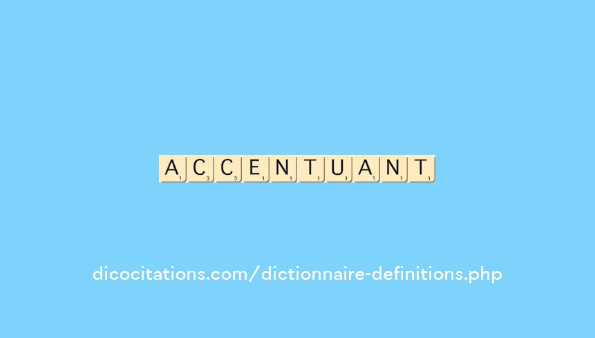 accentuant accentuant