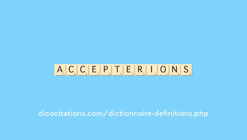 accepterions accepterions