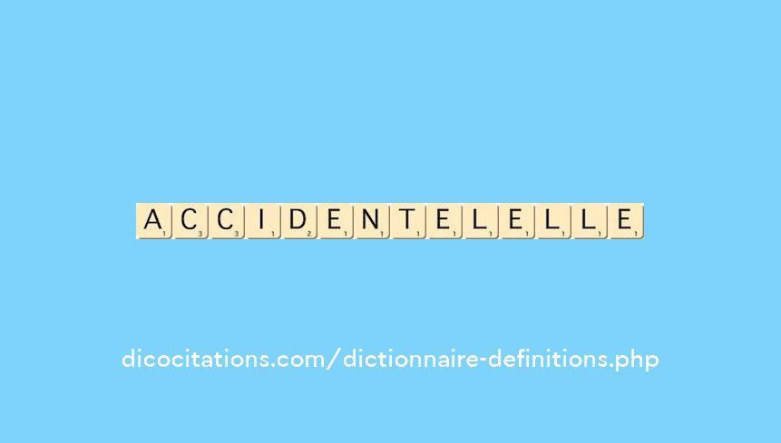 accidentel--elle
