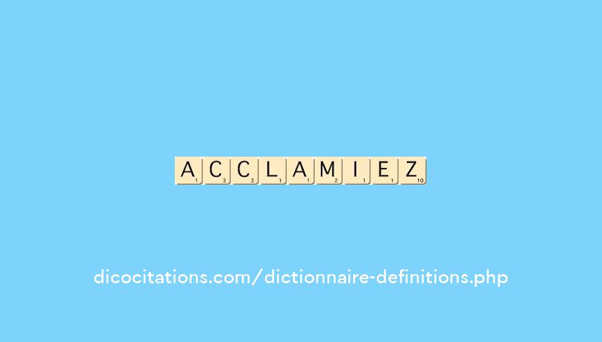 acclamiez acclamiez
