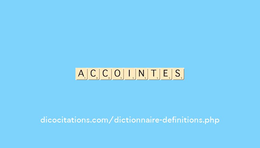 accointes accointes