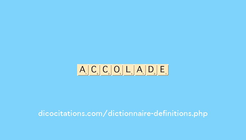 accolade