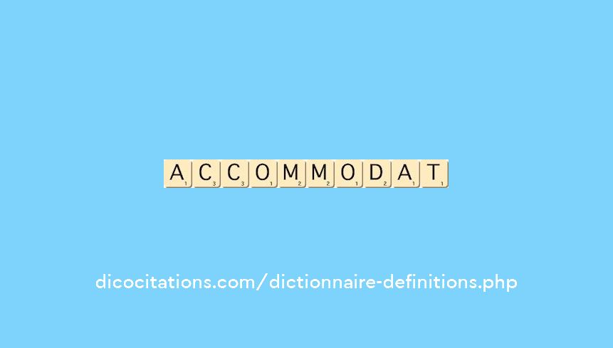 accommodat accommodat