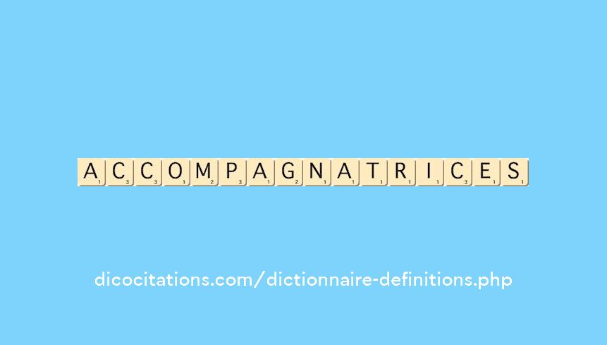 accompagnatrices accompagnatrices