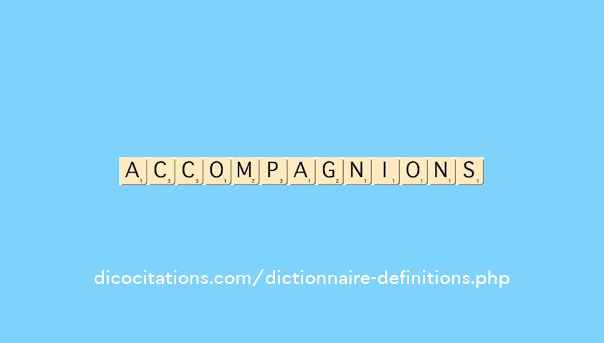 accompagnions accompagnions