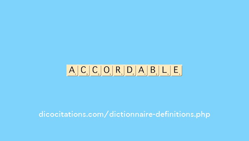 accordable