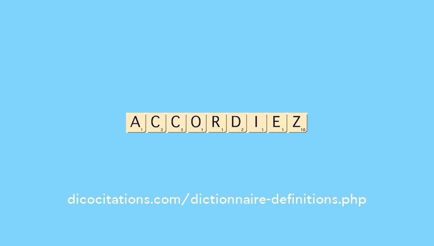 accordiez accordiez