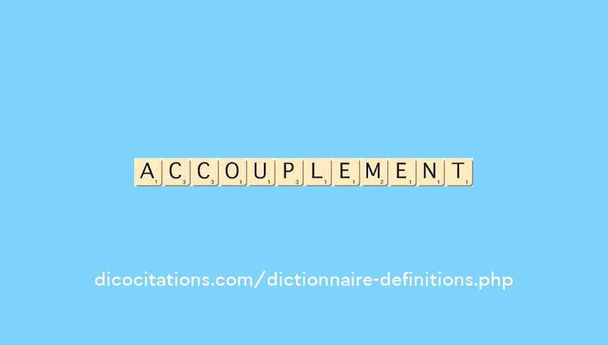 accouplement