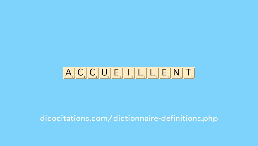 accueillent accueillent