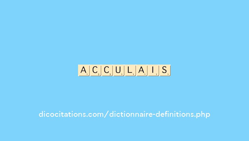 acculais acculais