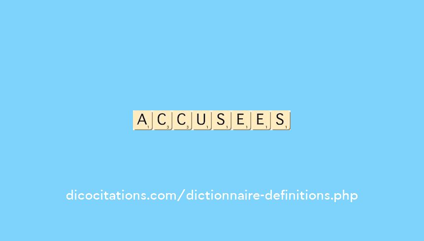 accusees accusees