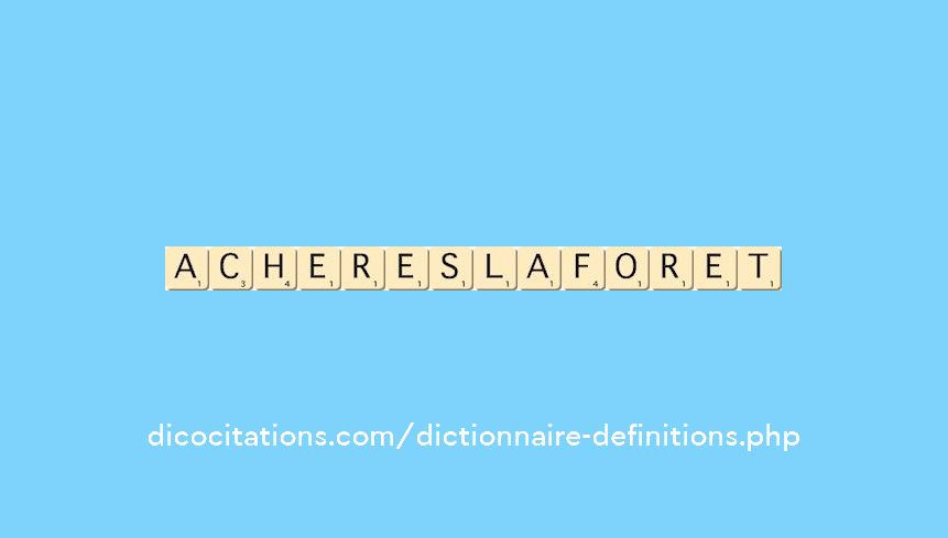 acheres-la-foret