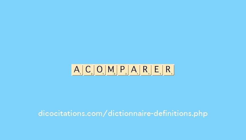 acomparer