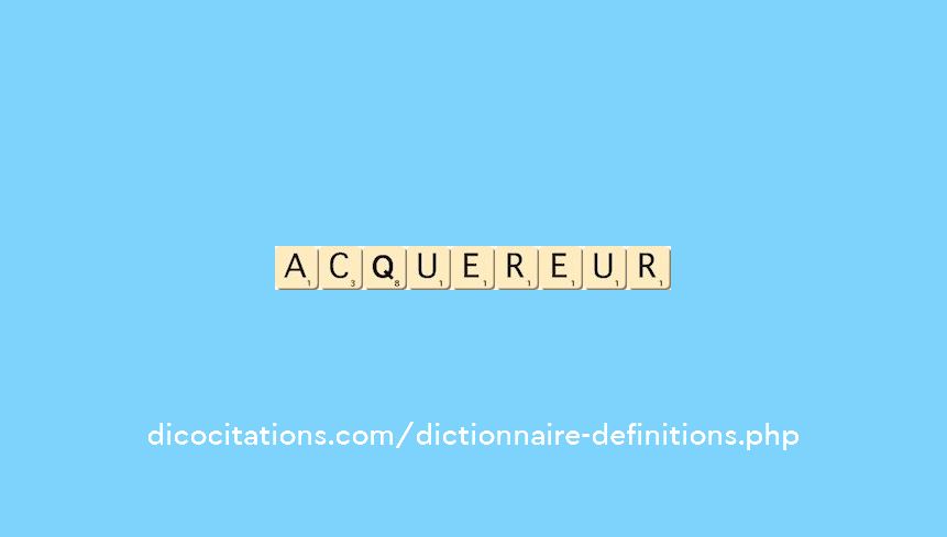 acquereur