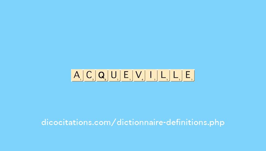 acqueville acqueville