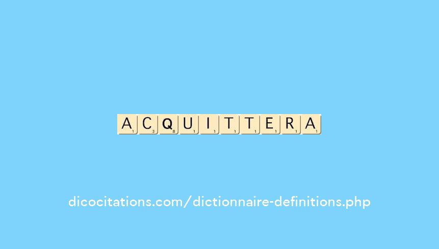 acquittera acquittera