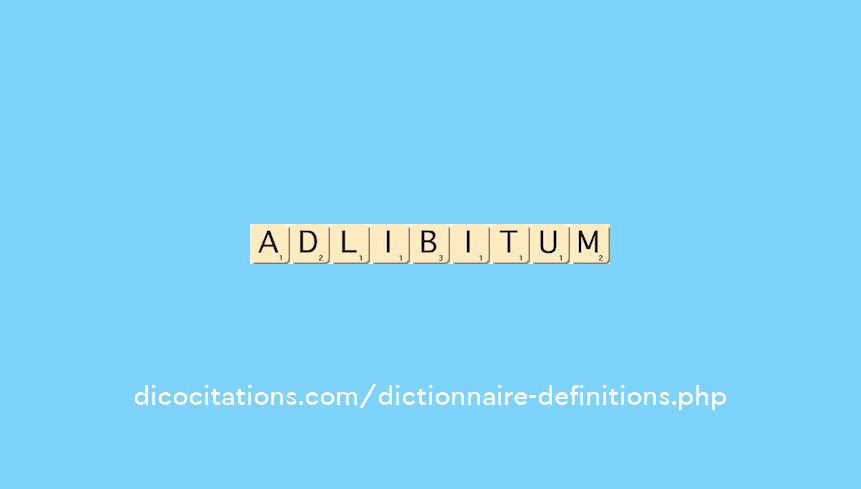 ad-libitum ad-libitum