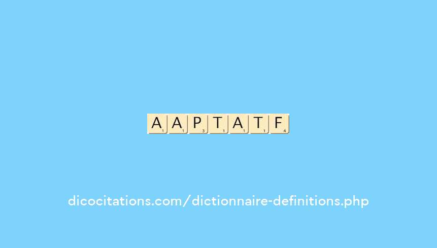 adaptatif adaptatif