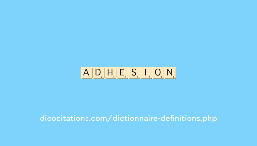 adhesion adhesion