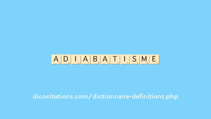 adiabatisme