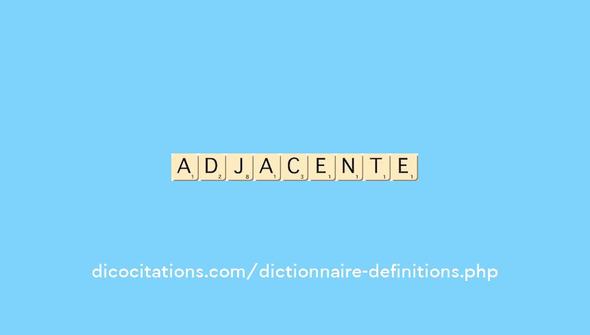 adjacente