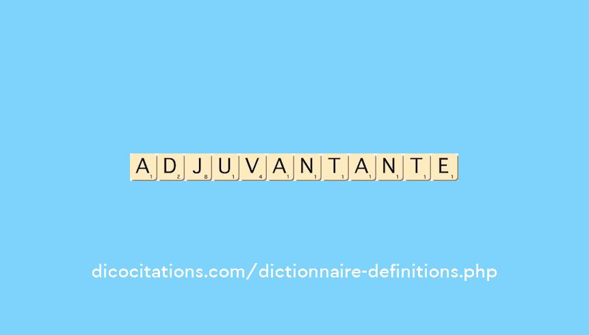 adjuvant--ante