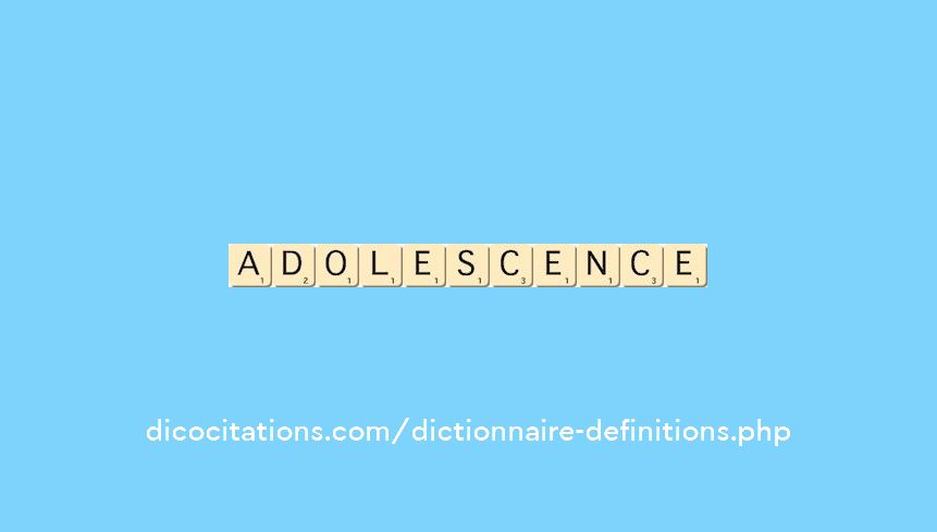adolescence