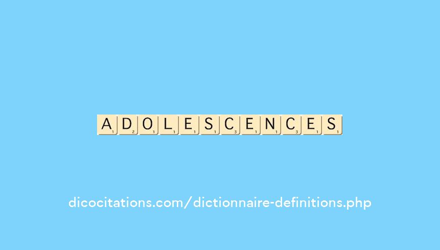 adolescences adolescences