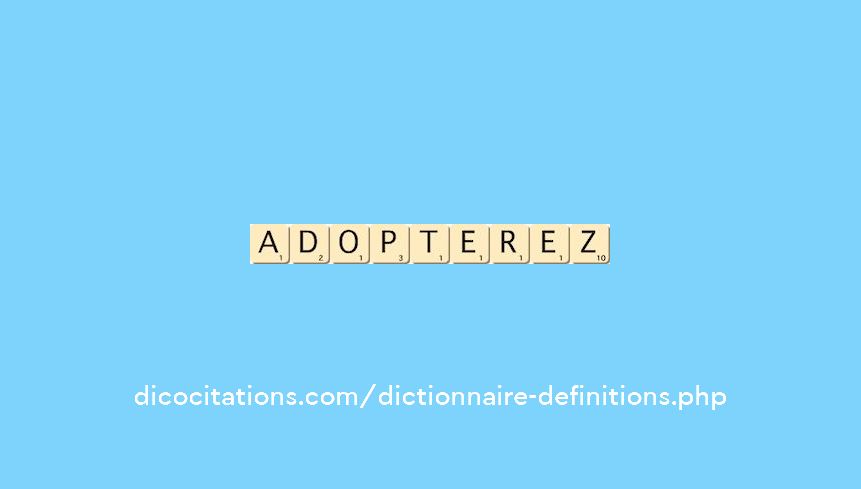 adopterez adopterez