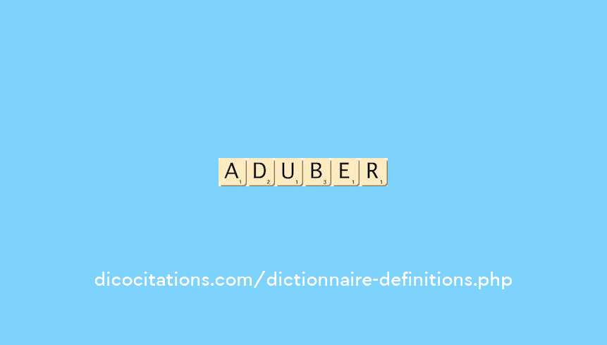 adouber