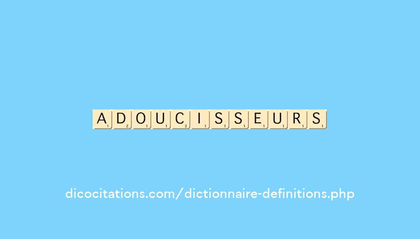 adoucisseurs adoucisseurs