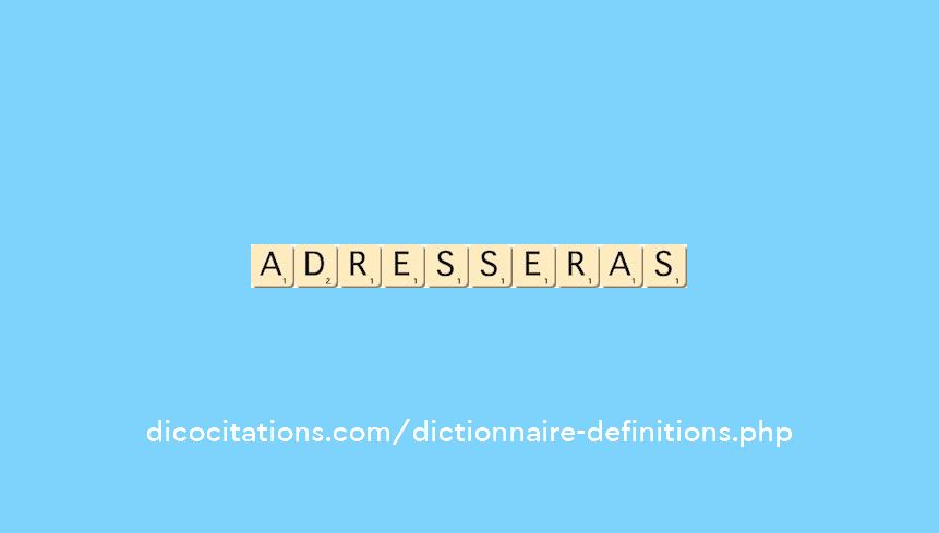 adresseras adresseras